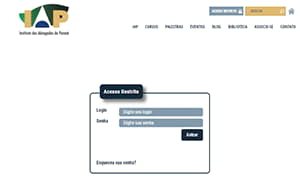 Sistema IAP-PR - Login